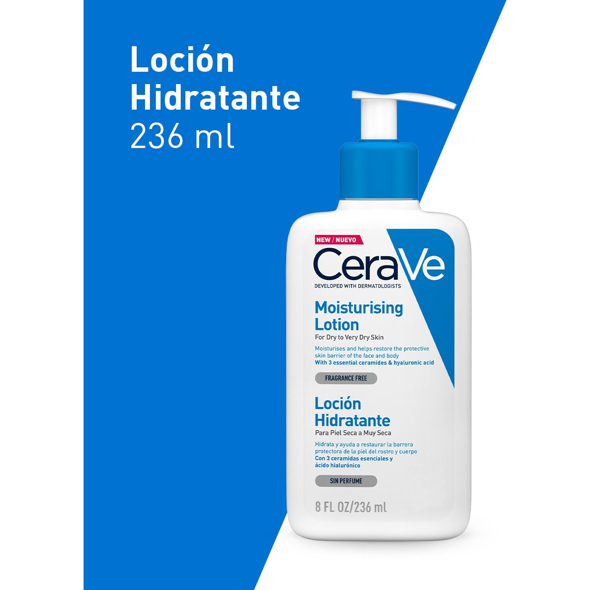 Cerave Loción Hidratante 236Ml