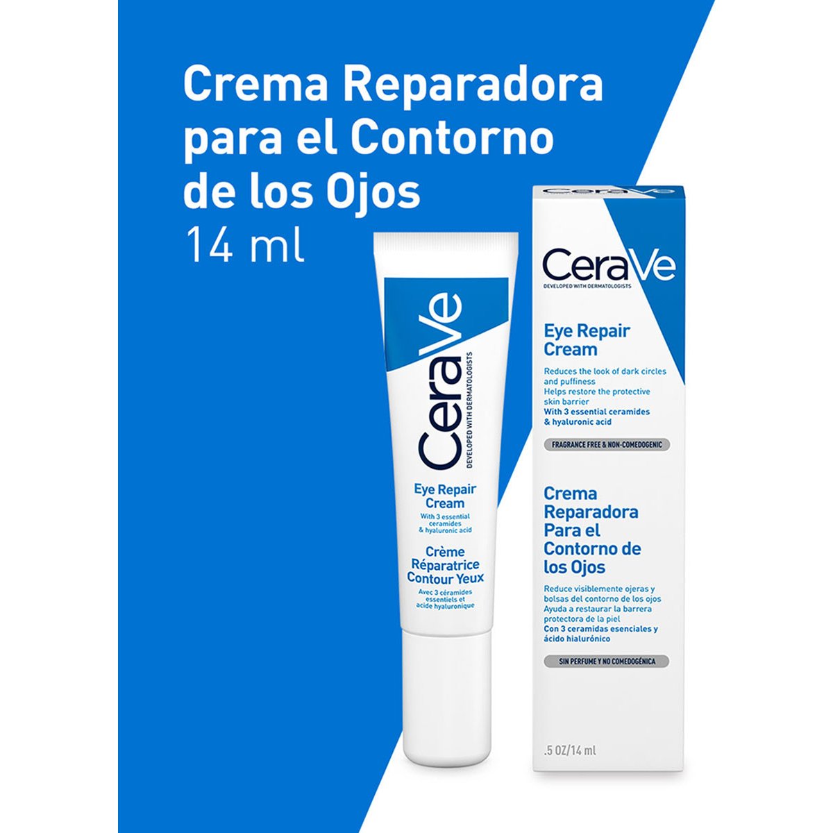 Cerave Crema Reparadora para el Contorno de Ojos 14Gr