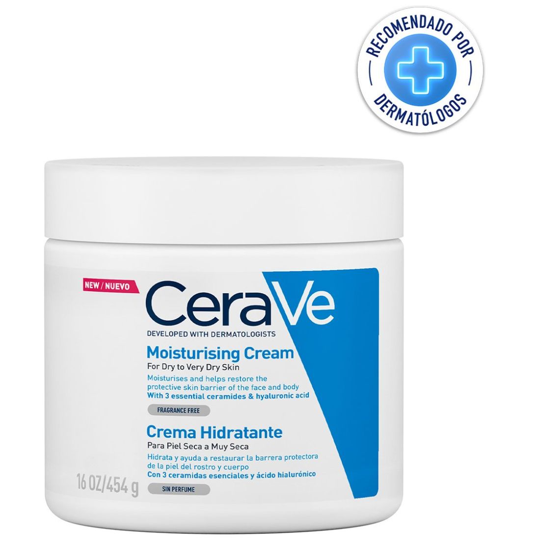 Cerave Crema Hidratante 454Gr