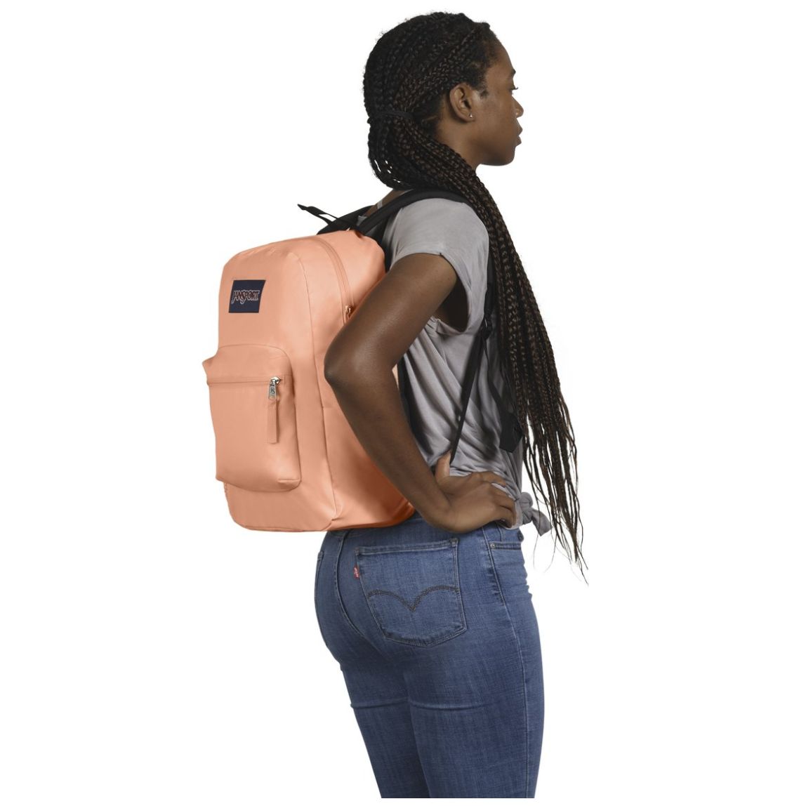 Mochila Jansport Beige Cross Town