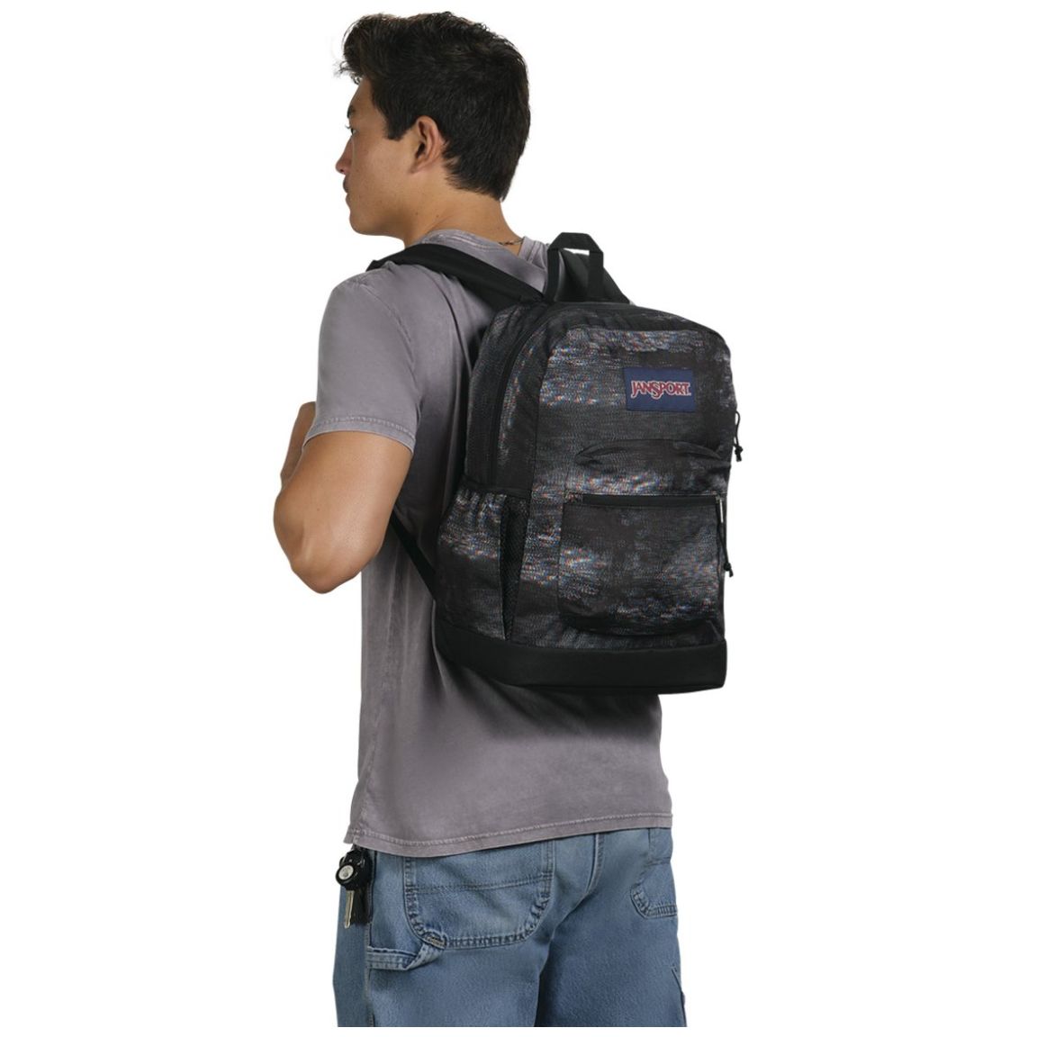 Mochila Jansport Negra Cross Town Plus