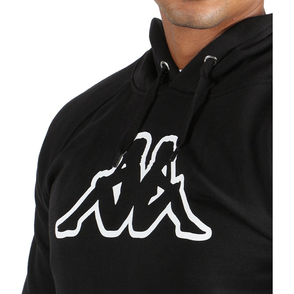 Sudadera Kappa Logo Frontal para Hombre
