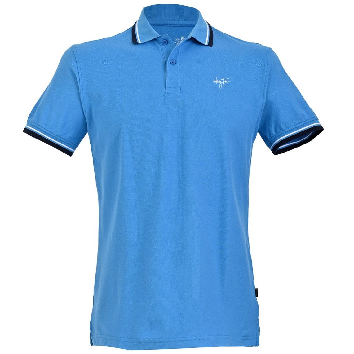 Playera Tipo Polo Hang Ten Detalles Contrastantes para Hombre