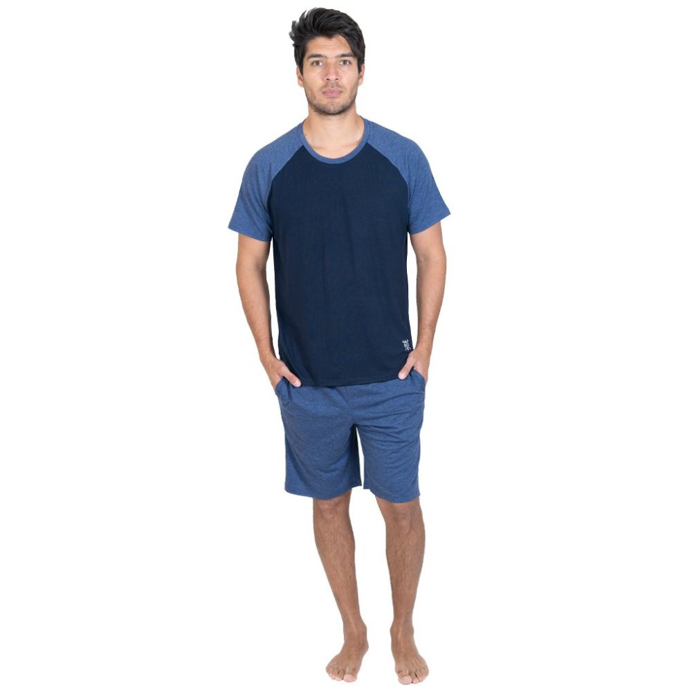 Pijama Royal Polo Club con Bermuda para Hombre