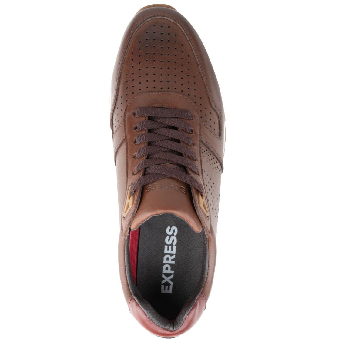 Tenis Express Café en Piel para Hombre
