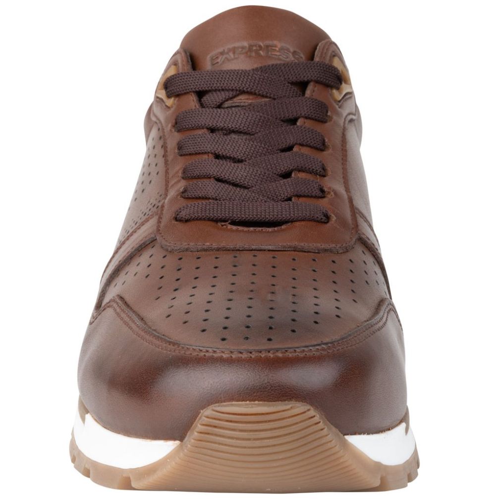 Tenis Express Café en Piel para Hombre