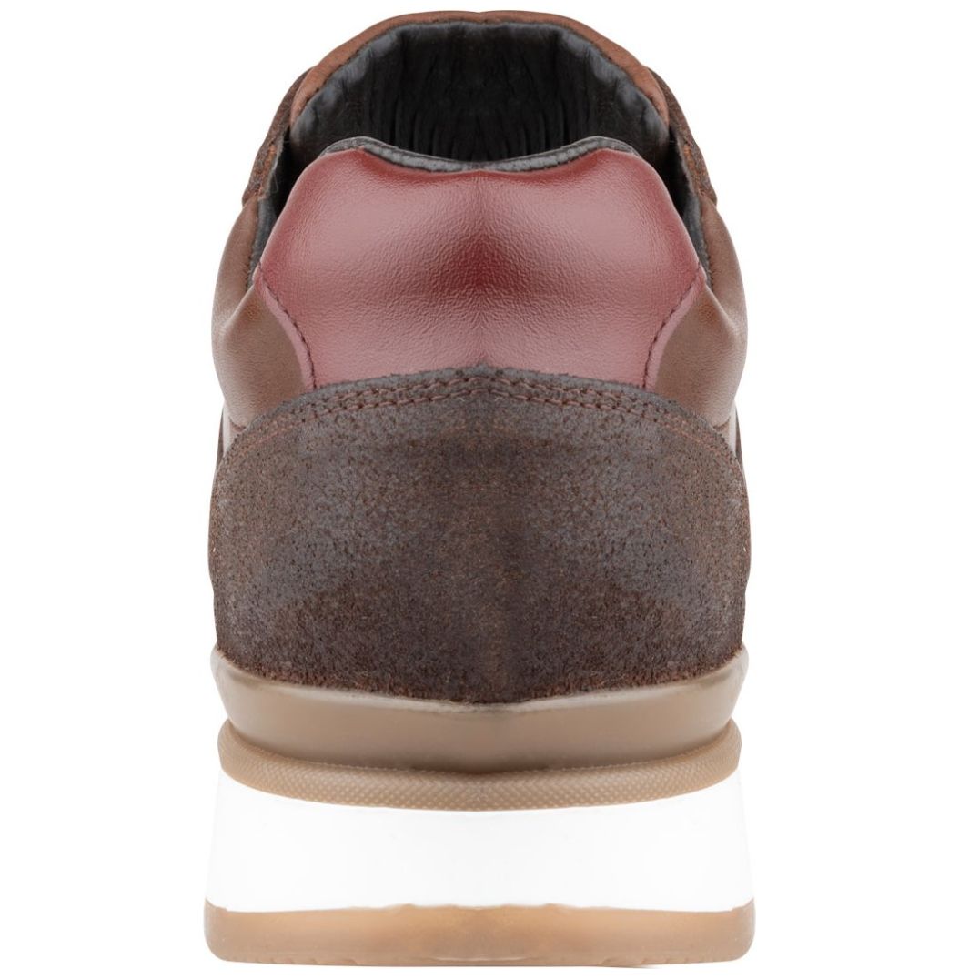 Tenis Express Café en Piel para Hombre