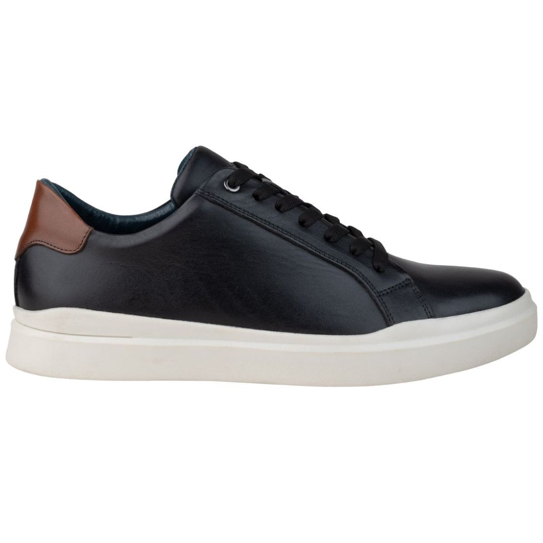 Tenis Express Negro en Piel para Hombre