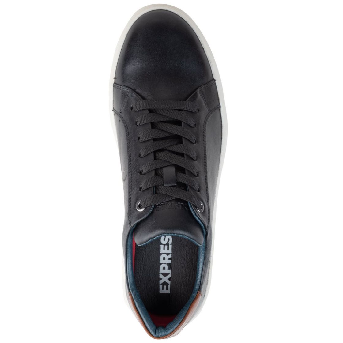 Tenis Express Negro en Piel para Hombre