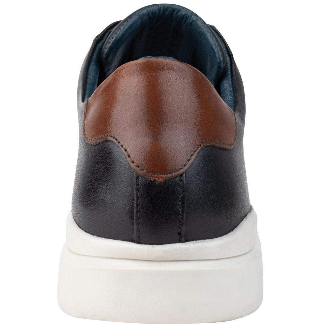 Tenis Express Negro en Piel para Hombre