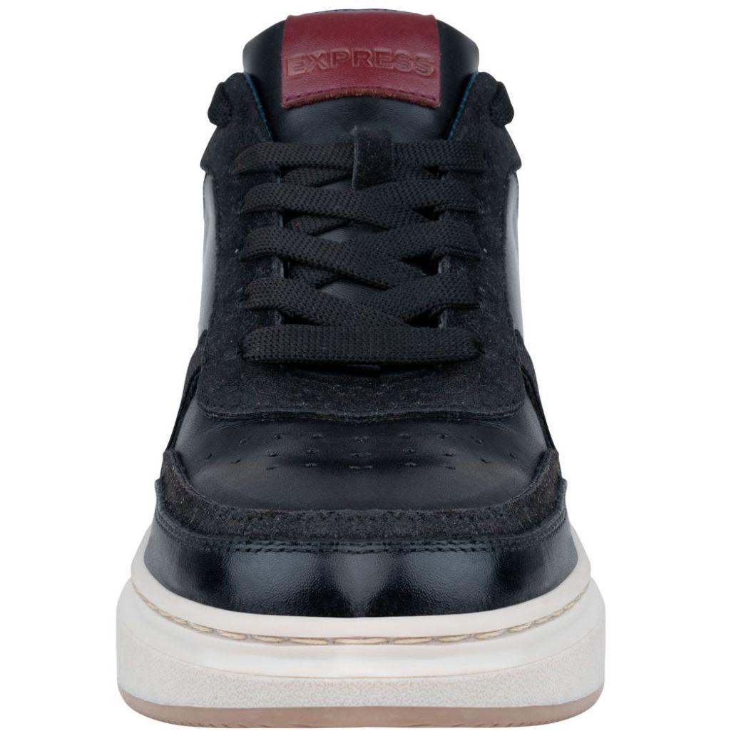 Tenis Express Negro en Piel para Hombre