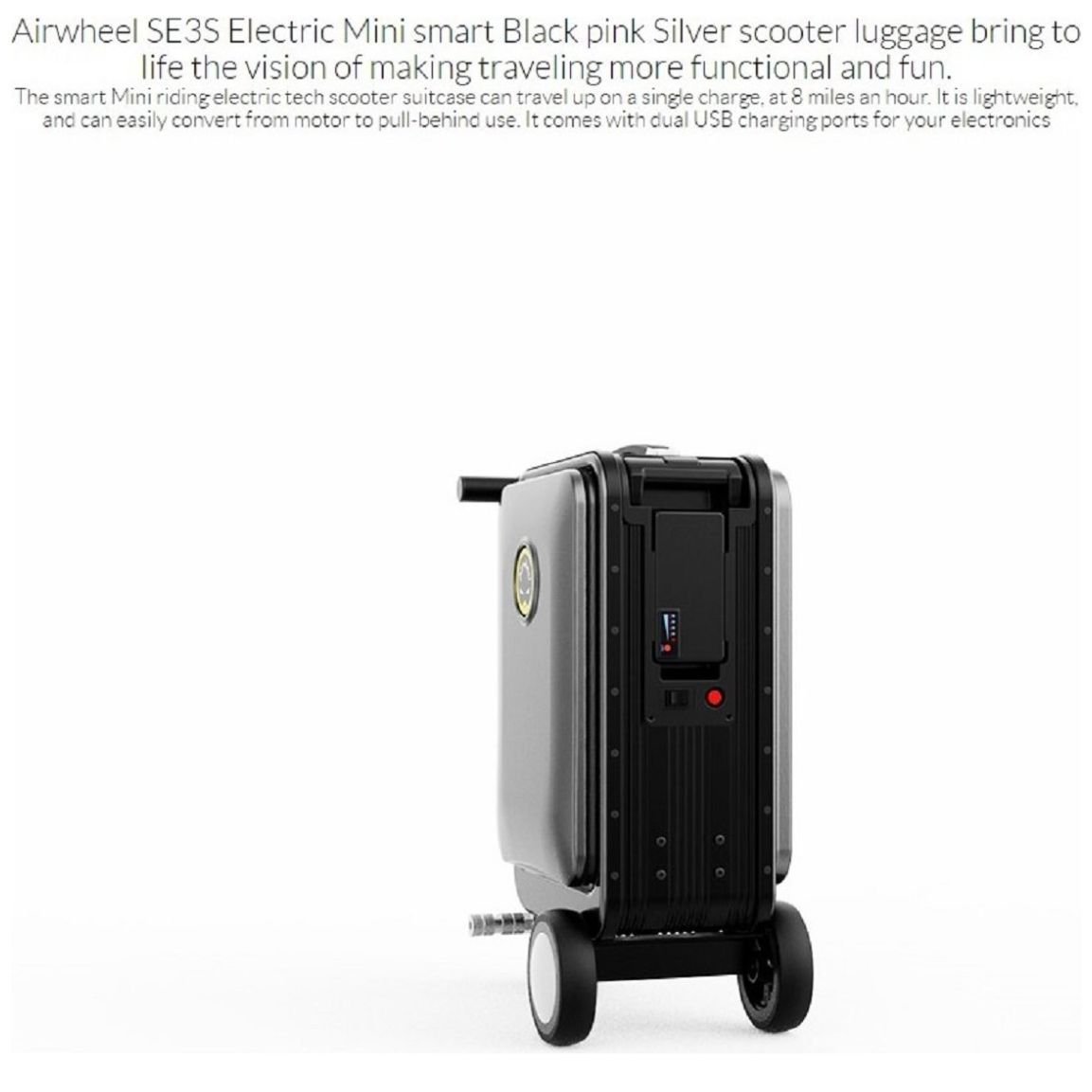 Maleta Electrónica 20" Negro Airwheel