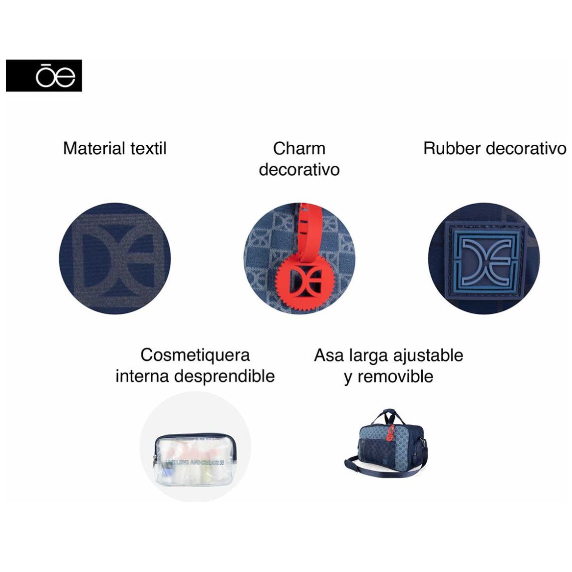 Duffle Bag Soft Side Azali Marino Cloe