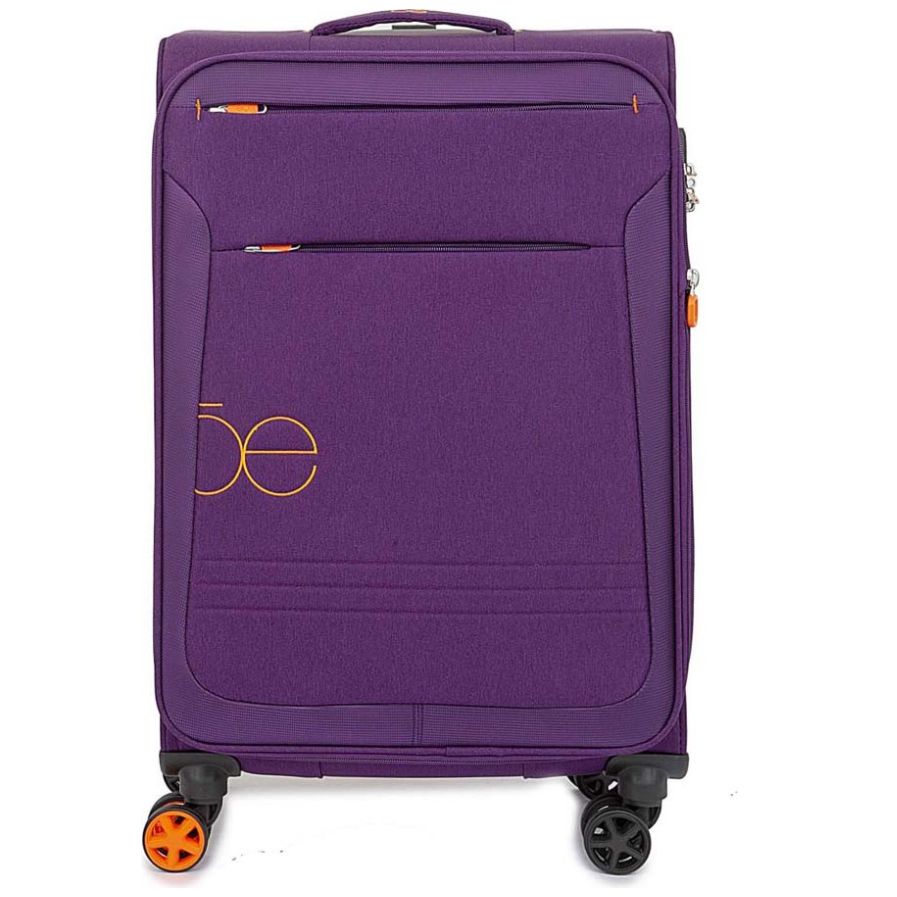 Maleta Soft Side 24" Nashel Ii Morado Cloe
