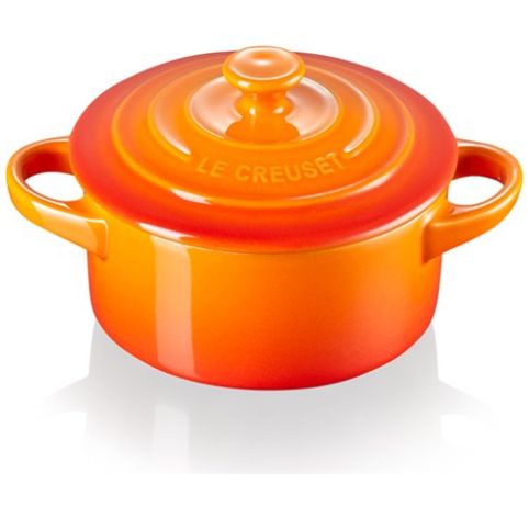 Mini Cocotte Redonda 10Cm Flame Le Creuset