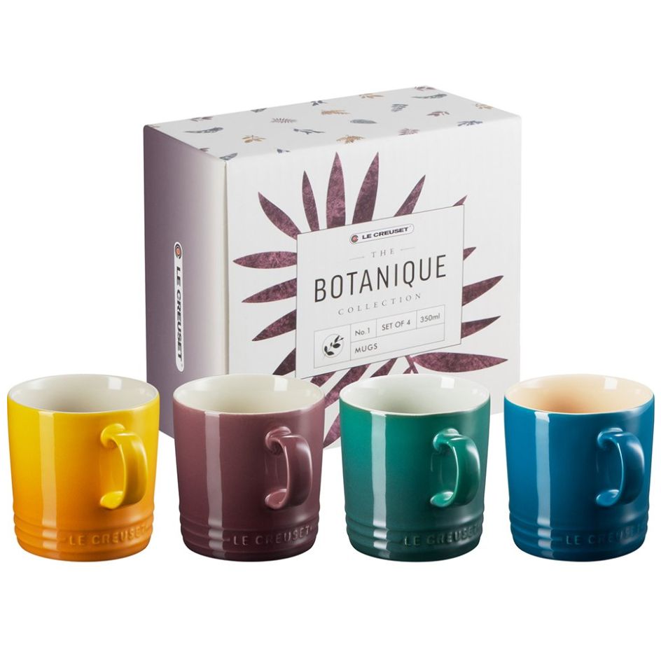 Set 4Pc Taza London 350 Ml Botanique Le Creuset