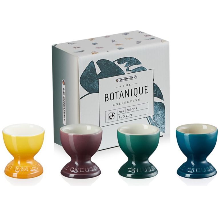 Set 4Pc Soporte para Huevo Botanique Le Creuset