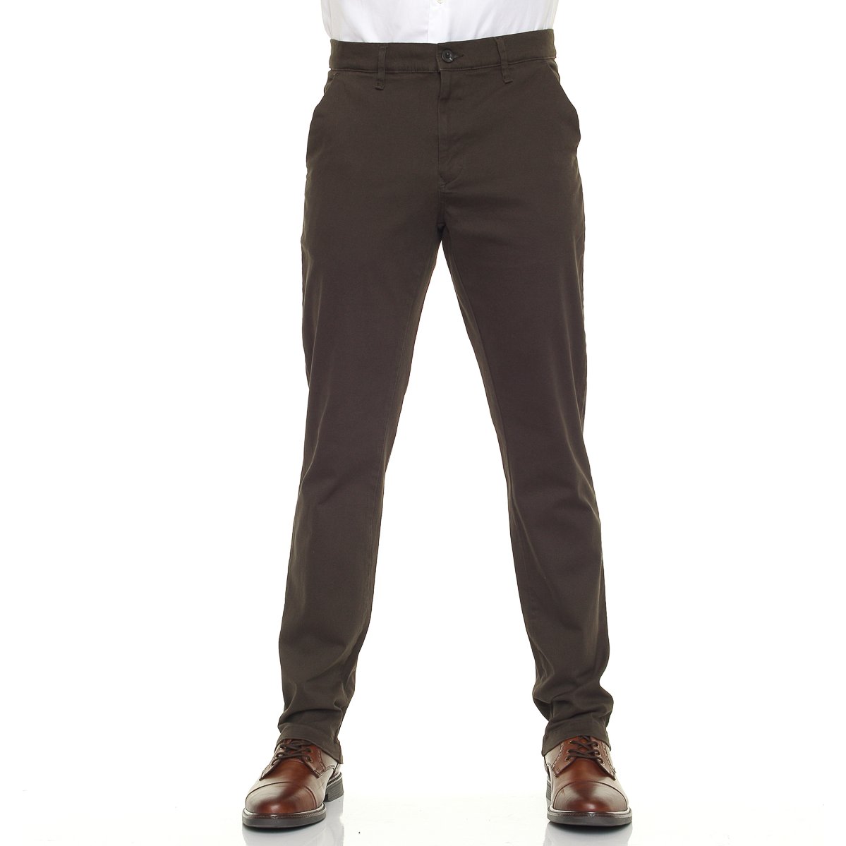 Pantalón de Gabardina para Hombre Silver Plate