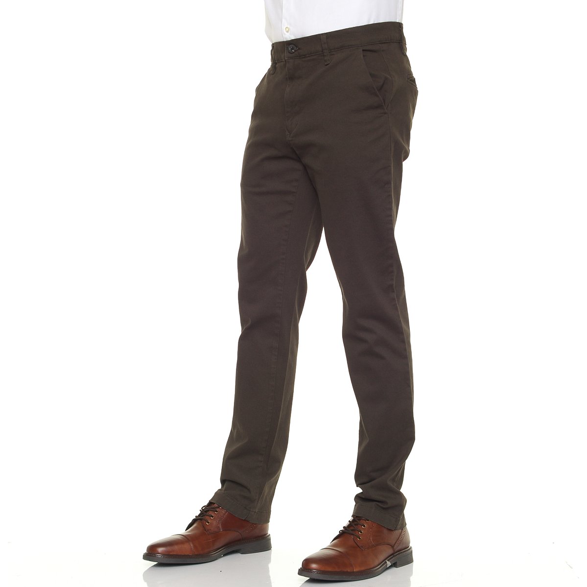 Pantalón de Gabardina para Hombre Silver Plate