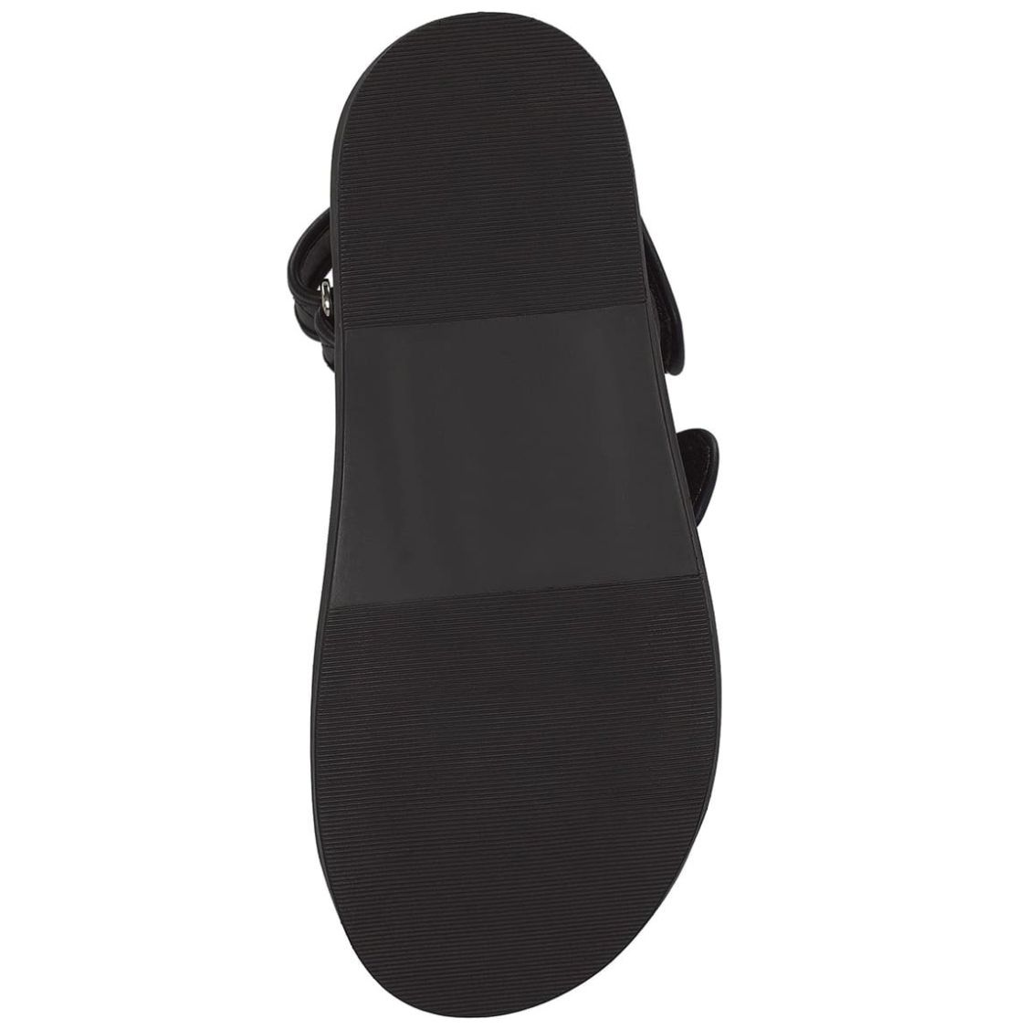 Sandalia Westies con Aplicación de Bordado y Fijación Velcro Punta Redonda para Mujer