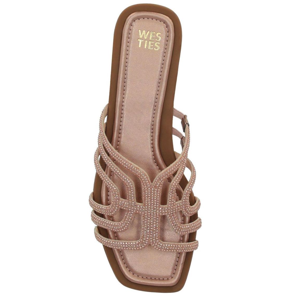 Sandalia Westies con Aplicación de Pedrería para Mujer
