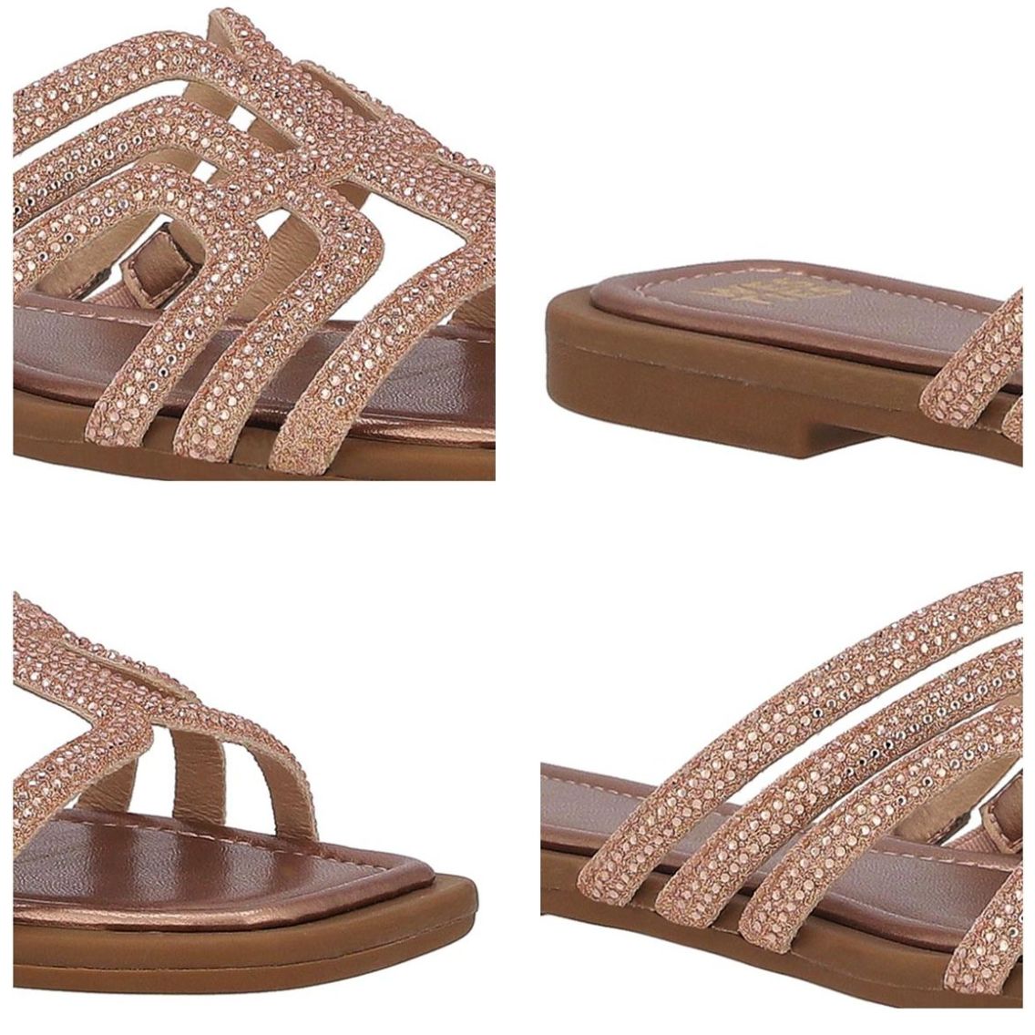 Sandalia Westies con Aplicación de Pedrería para Mujer