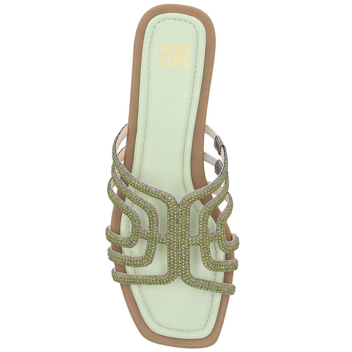 Sandalia Westies con Aplicación de Pedrería para Mujer