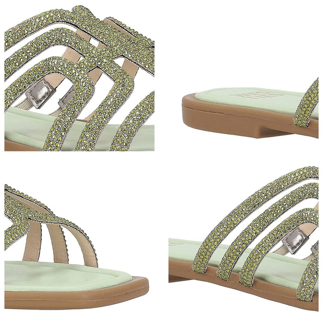 Sandalia Westies con Aplicación de Pedrería para Mujer