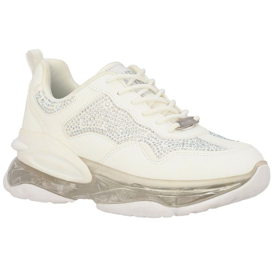 Tenis Westies con Aplicación de Pedrería y Fijación de Agujeta para Mujer
