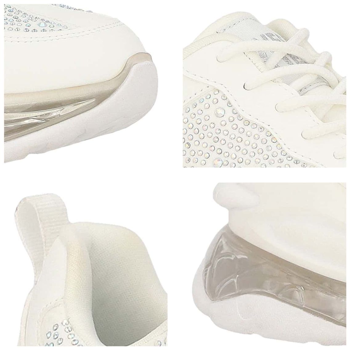Tenis Westies con Aplicación de Pedrería y Fijación de Agujeta para Mujer