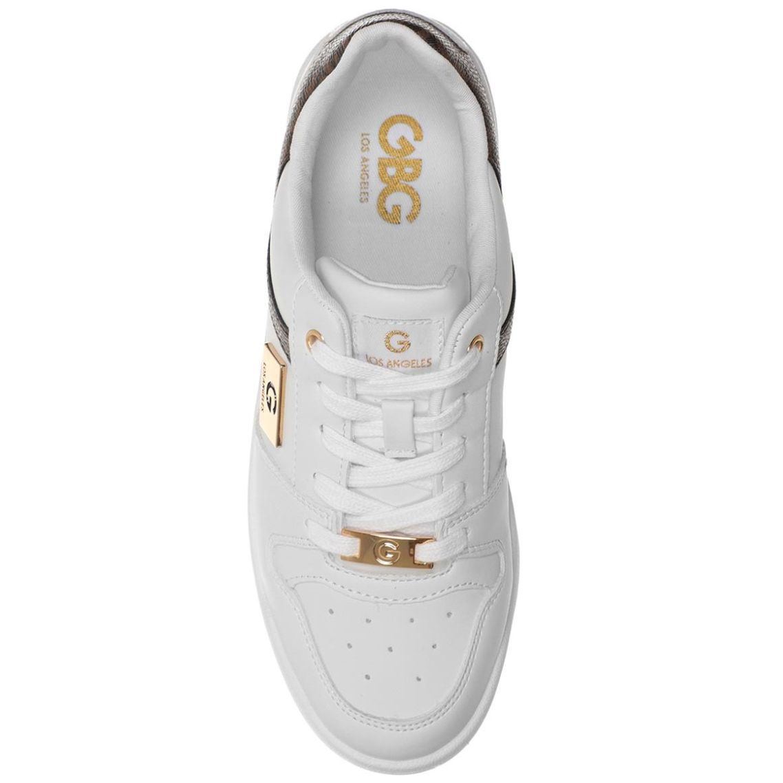 Tenis G By Guess con Aplicación de Accesorio Dorado para Mujer