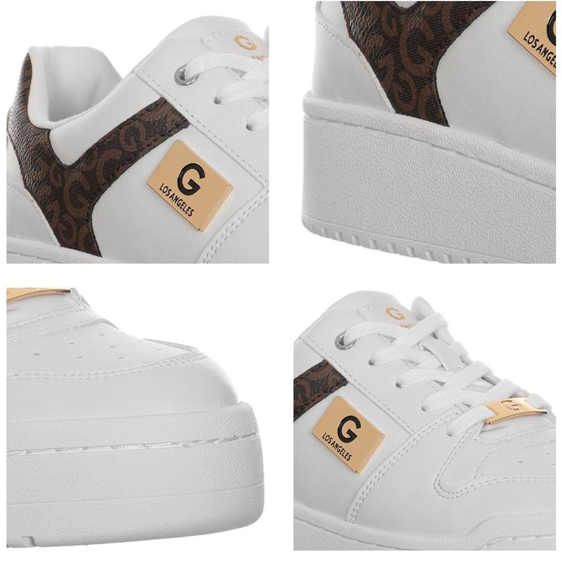 Tenis G By Guess con Aplicación de Accesorio Dorado para Mujer