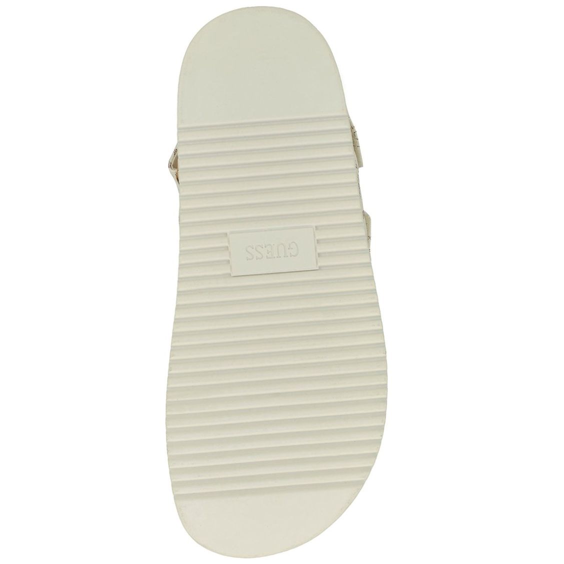 Sandalia Guess Estampado Liso y Punta Redonda para Mujer