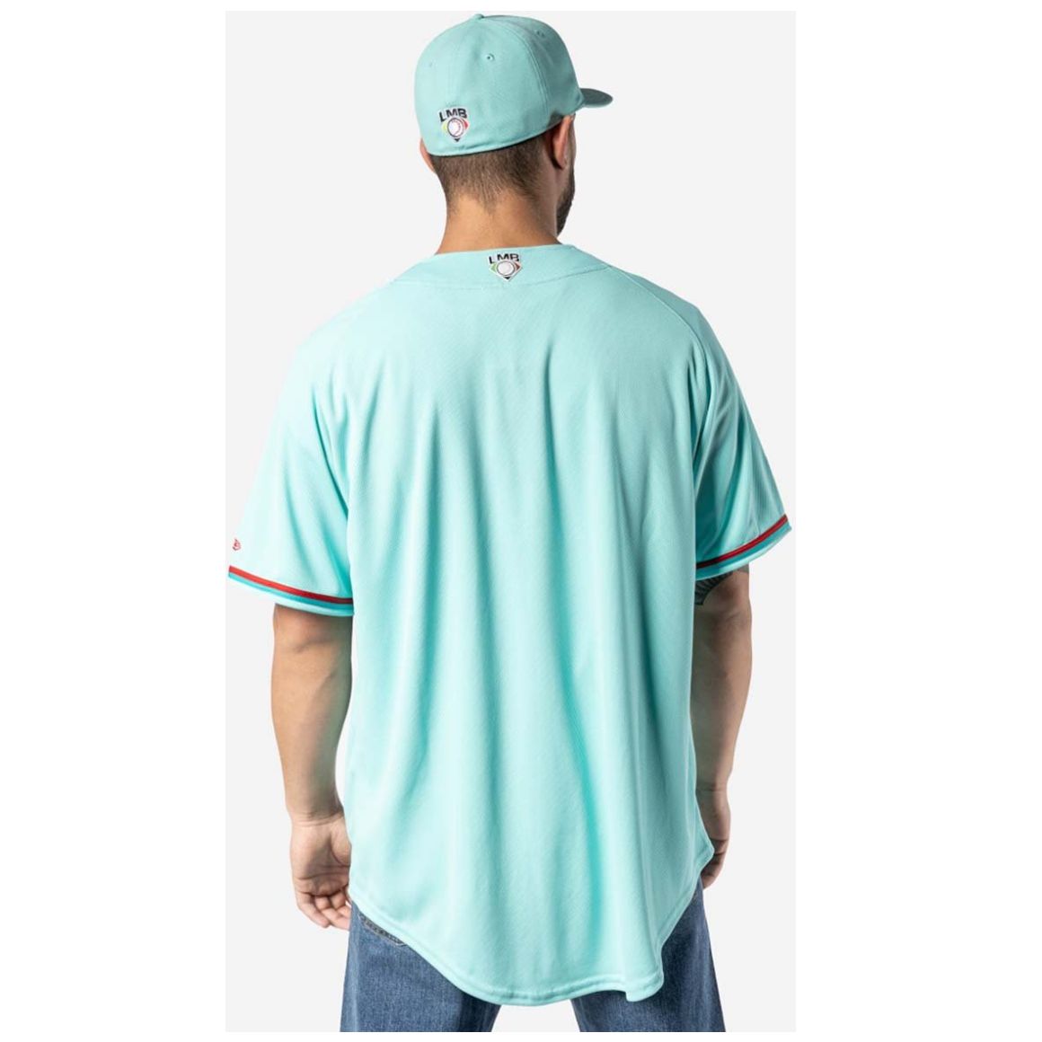 Jersey New Era Lmb Diablos Rojos de México para Hombre