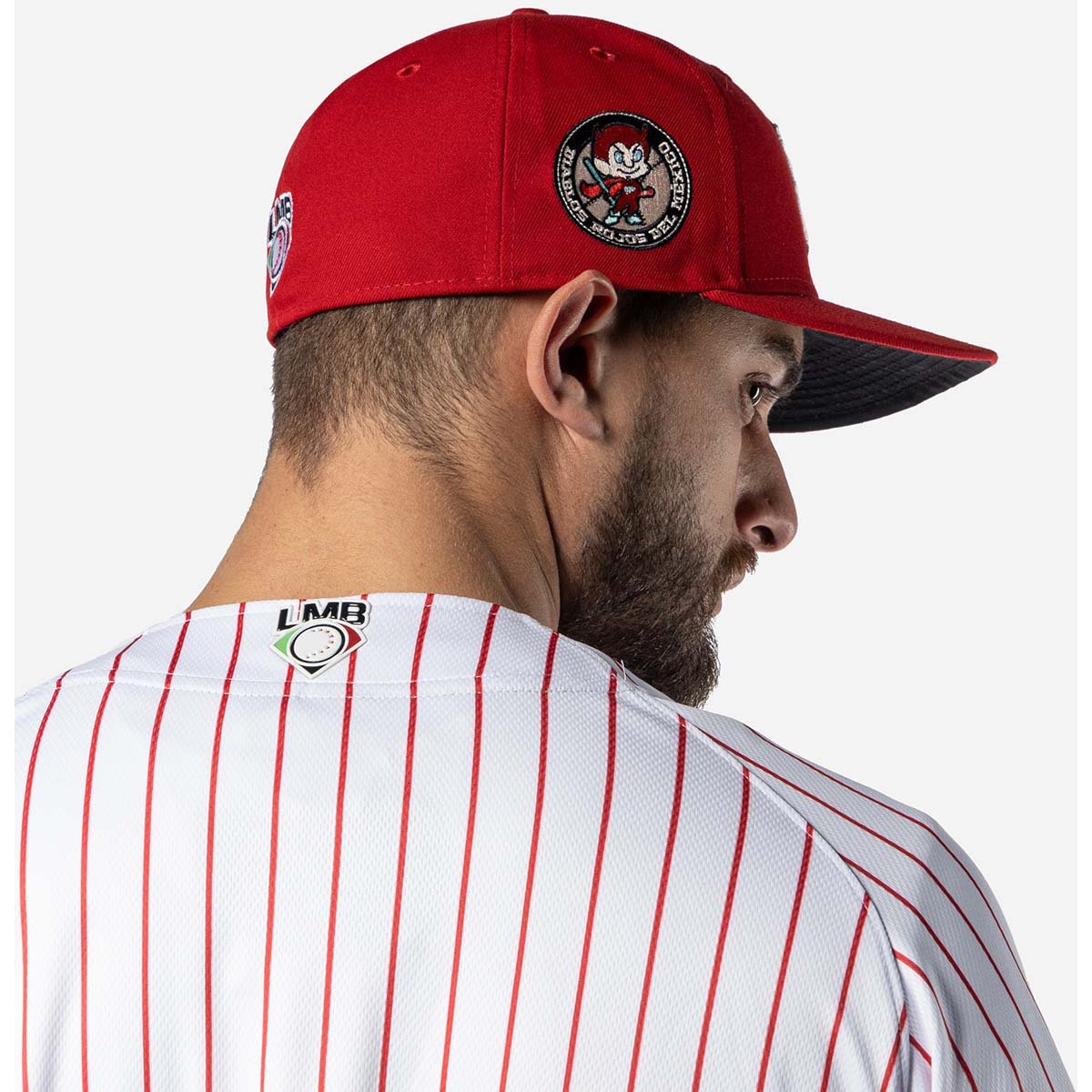 Jersey New Era Lmb Diablos Rojos de México para Hombre