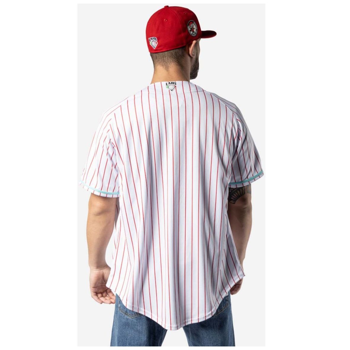 Jersey New Era Lmb Diablos Rojos de México para Hombre