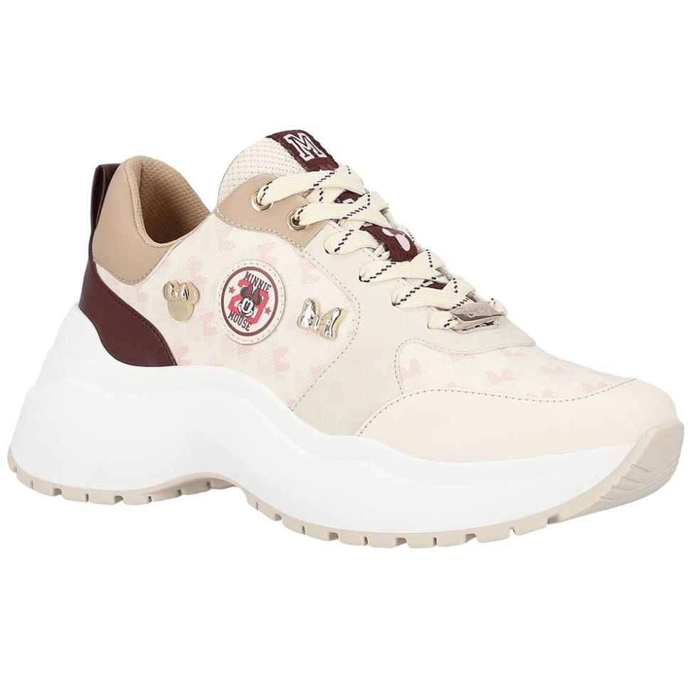 Tenis W Capsule con Aplicación de Parche para Mujer