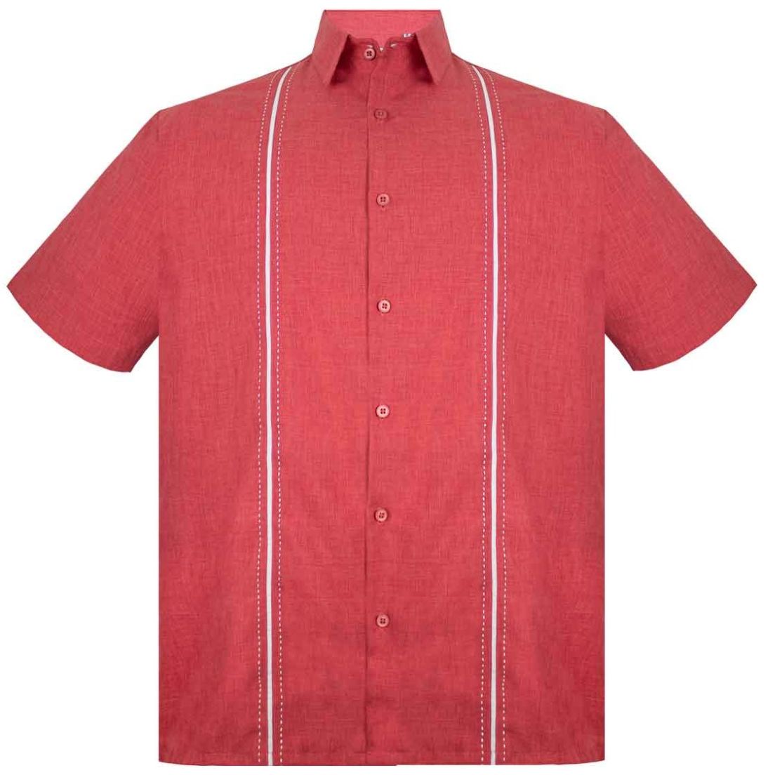 Guayabera Cancumisa Diseño Liso para Hombre Plus