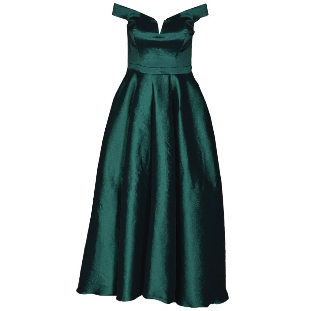 Vestido de Fiesta con Olanes de Tafeta para Mujer Philosophy Jr Nights