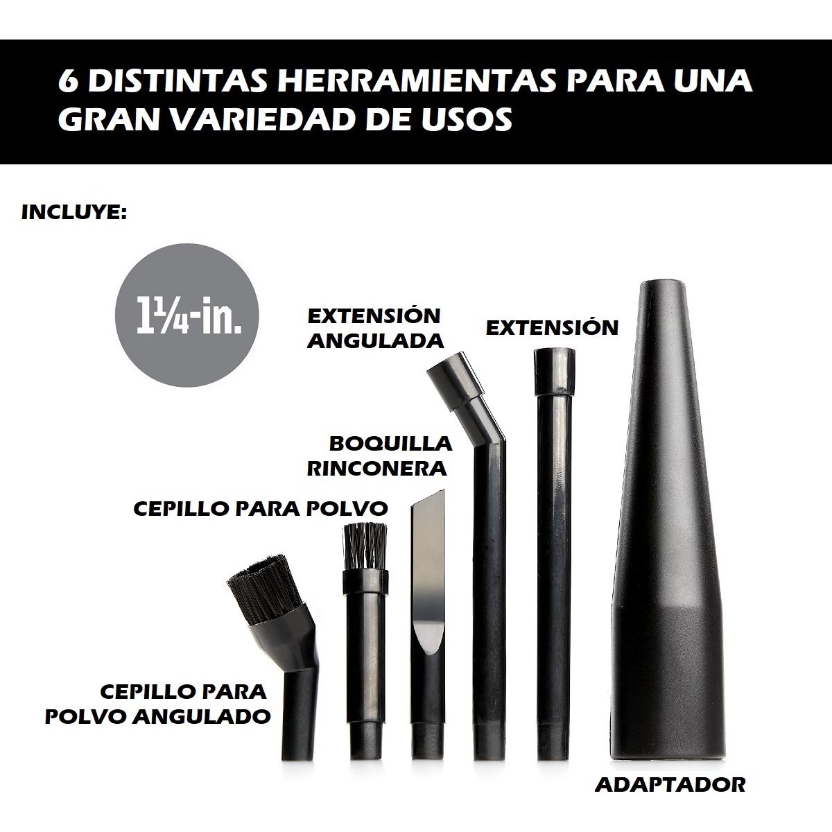 Juego de Micro Limpieza - Diámetro 1-1/4 Pulgadas Craftsman