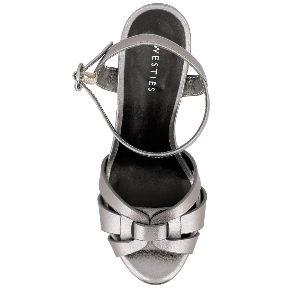 Sandalia Westies con Aplicación Liso para Mujer