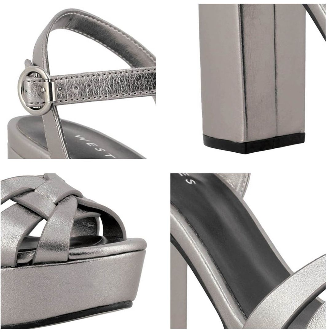 Sandalia Westies con Aplicación Liso para Mujer