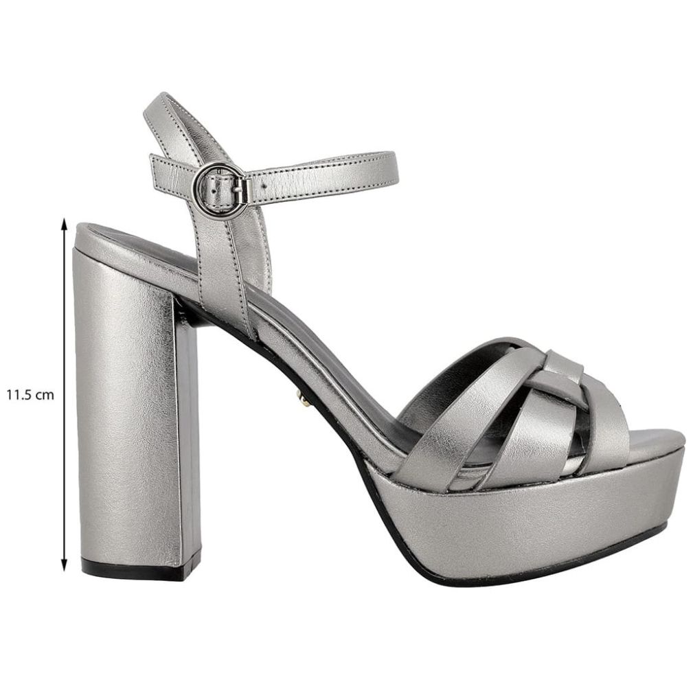 Sandalia Westies con Aplicación Liso para Mujer