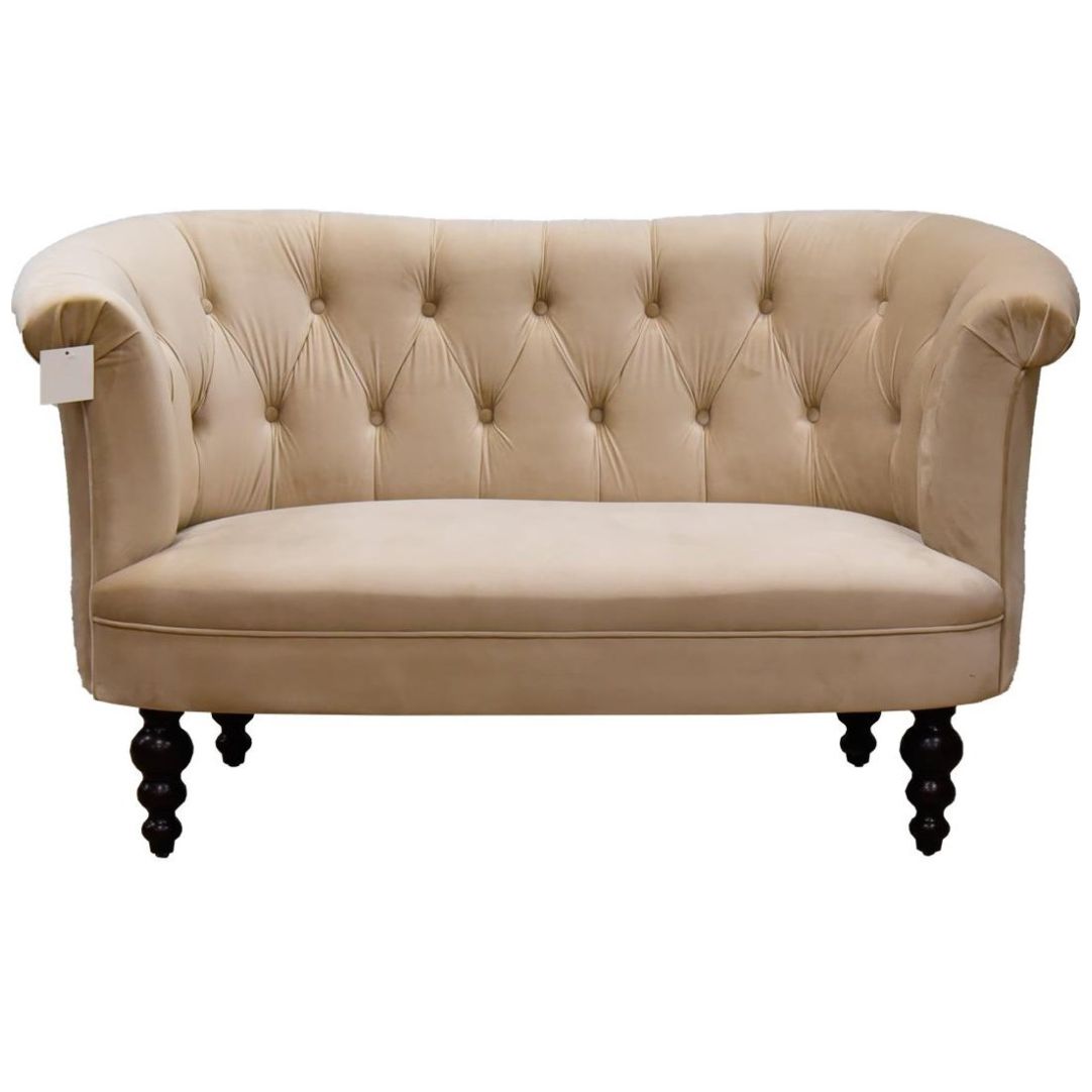 Love Seat Charlotte Sandshell Vintage Home