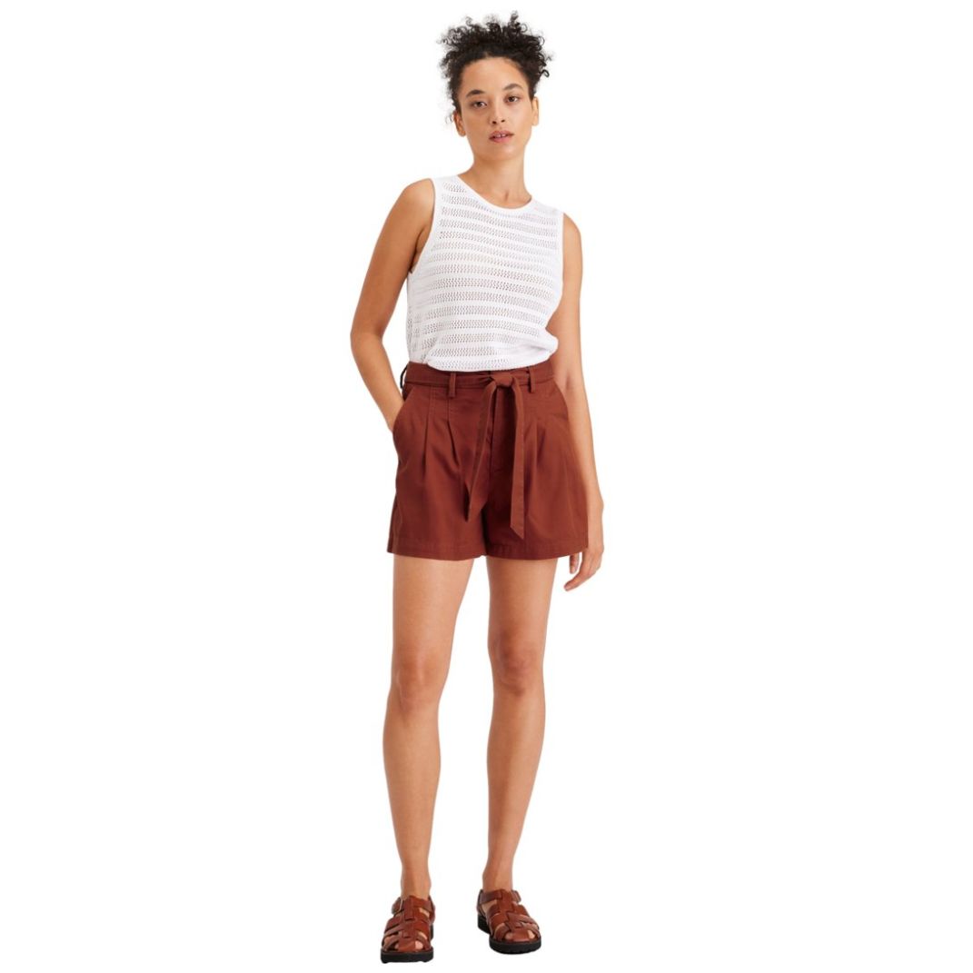 Short Tie Front Shorts Dockers para Mujer