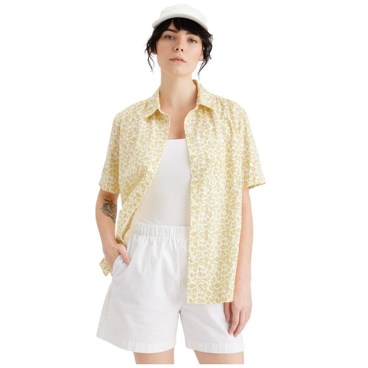 Blusa Button-Up Regular Fit Shirt Dockers para Mujer
