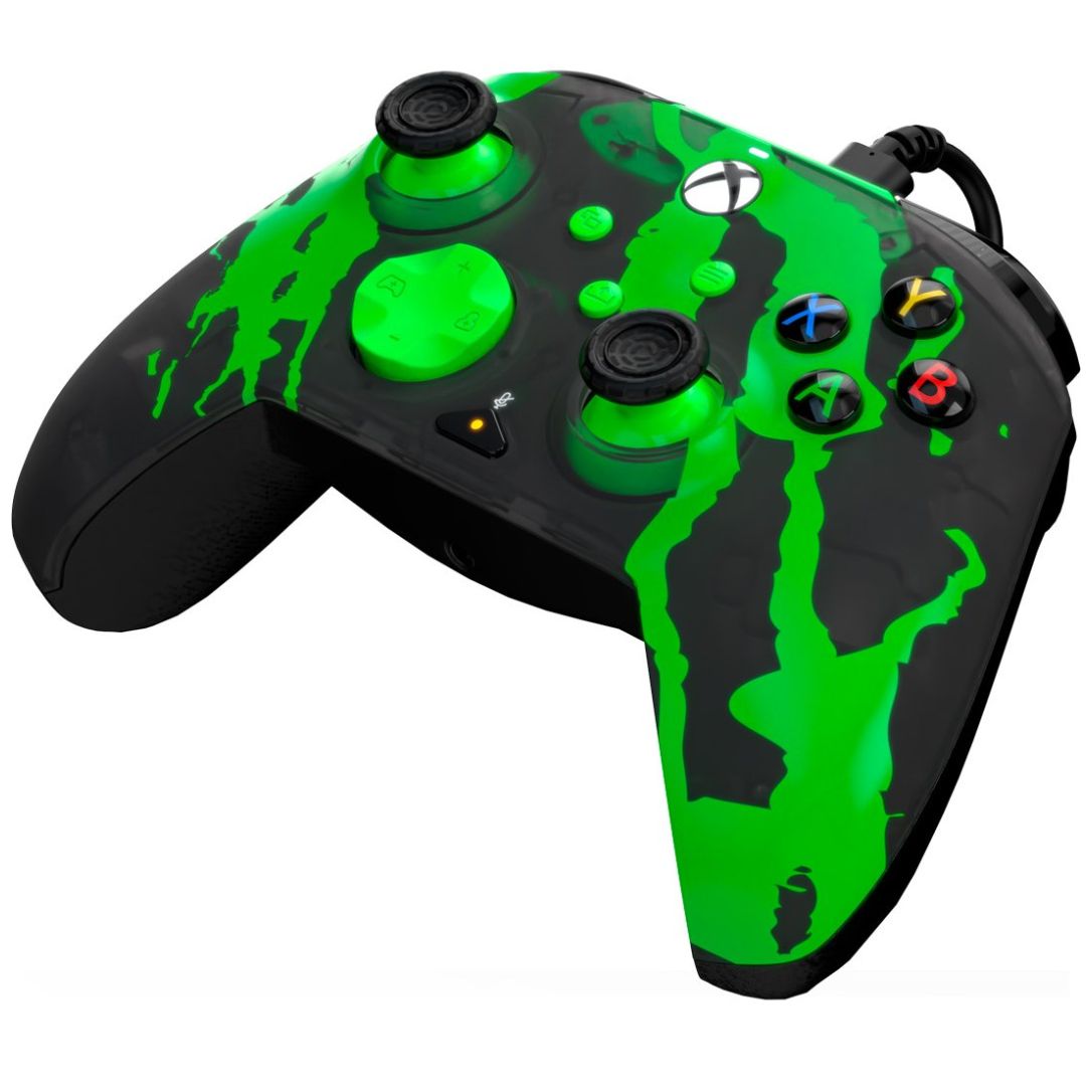 Control Xbox Pdp Jolt Verde Alámbrico