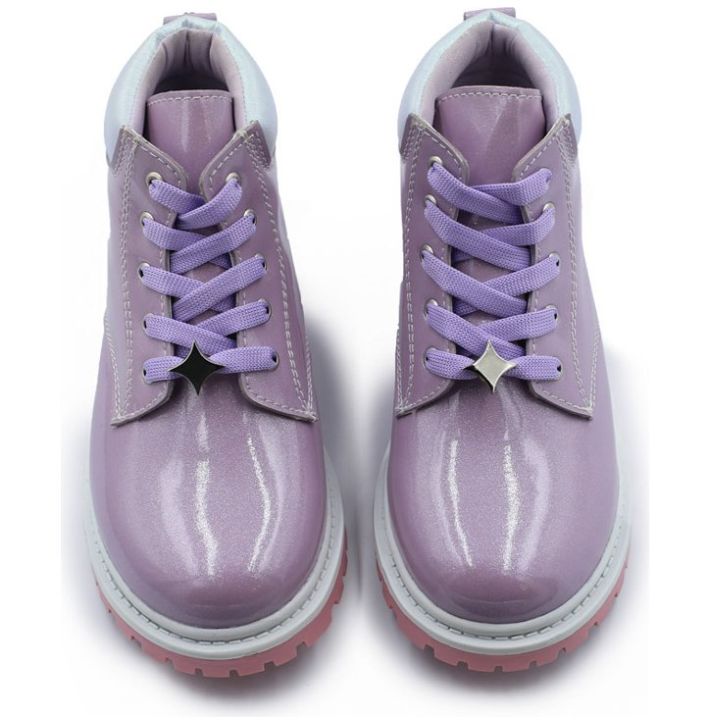 Botín Loly con Agujeta 18-21 Morado