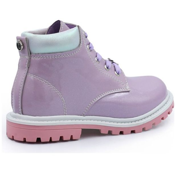 Botín Loly con Agujeta 18-21 Morado