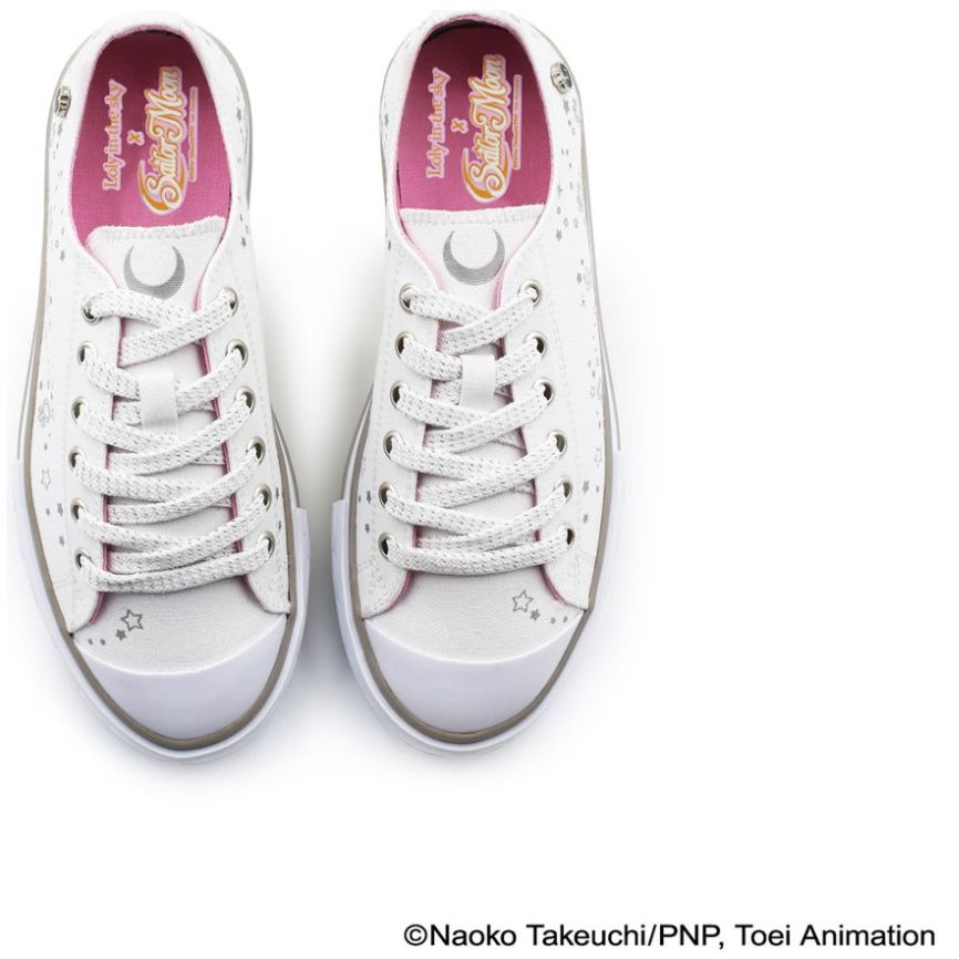 Tenis Loly In The Sky Sailor Moon 22-25 Blanco